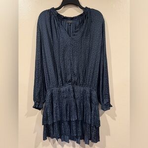 Current Air Starry Navy Tunic or Dress Size Large
